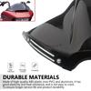 Motorcycle Accessory Black Vivid ABS Fairing Air Duct Windshield Trim For Harley Touring Road Glide CVO Limited FLTRX 2015-2023