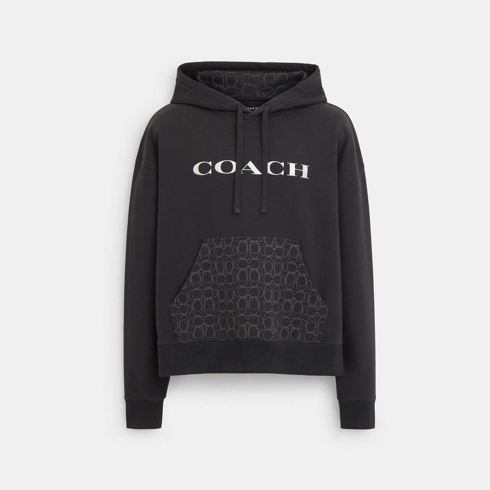 

Худи Coach Signature черный