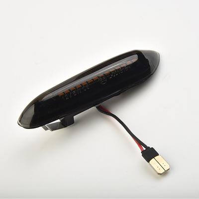 Car Turn Signal Dynamic LED Smoke/ Black Lens 3000K 5W L11.5*W2.5*H2.7cm Light Amber DC 12V High Quality 2024 NEW
