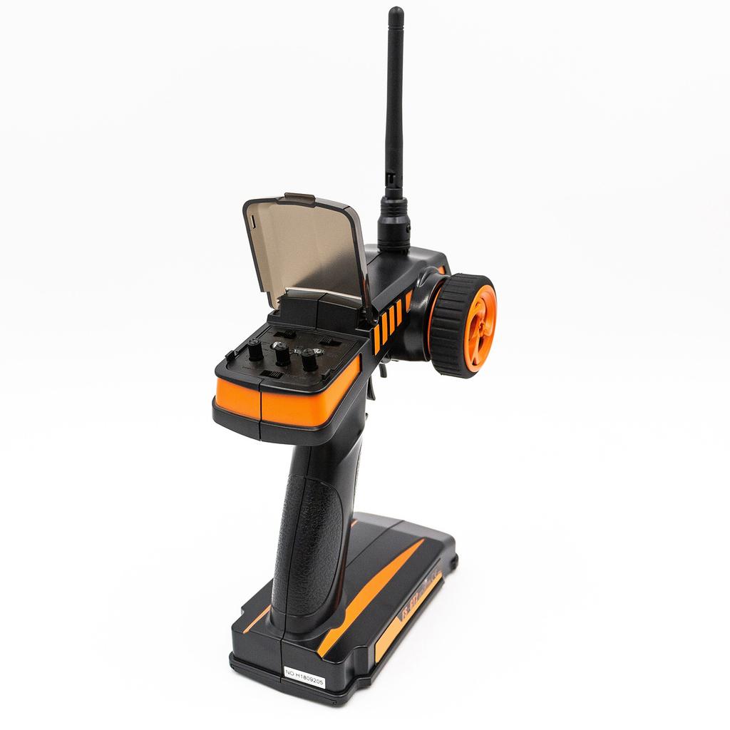 Funkmodell RC-Sender 2,4G 2-Kanal RC-Sender 3-Kanal Empfänger Set Störungsfreier RC-Fernbediener für RC-Autos Boote
