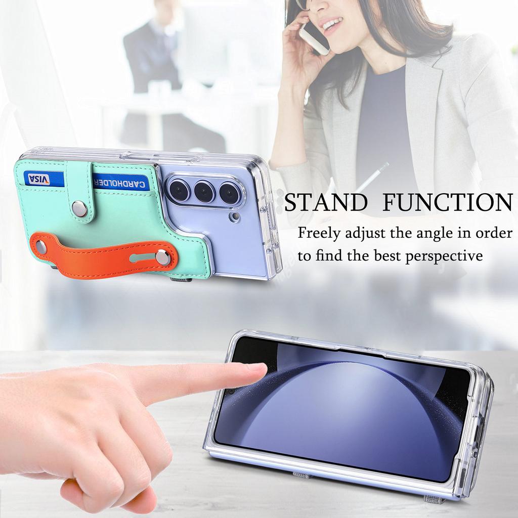 For Galaxy Z Fold 5 Anti-Knock Protective Funda Case for Samsung Galaxy Z Fold 5 Fold5 Zfold5 Phone Accessories Cases