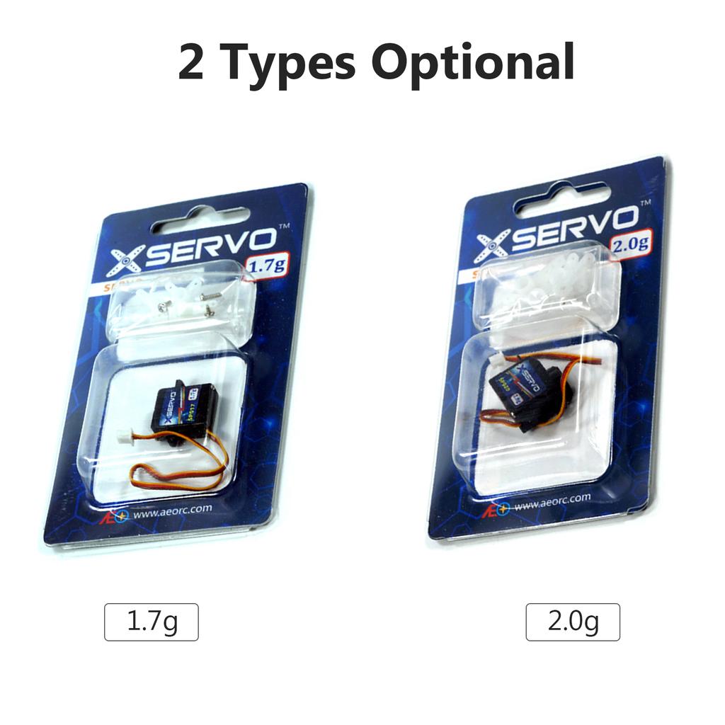 AEO RC Mini 2.0g Analog Servo 4pcs for RC Airplane Plane Helicopter RC Robot uygun fiyatlı satın