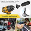 Low-Profile Impact Socket Adapter Set 3/4 to 1,1/2 to 3/4,1/2 to 3/8,1/4 to 3/8 Drive Ratchet Adapter 4 Pcs Socket Adapter Set