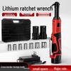 Electric 90-Degree Adjustable Torque Ratchet Wrench with Speed Control and Lithium Battery for Auto Repair