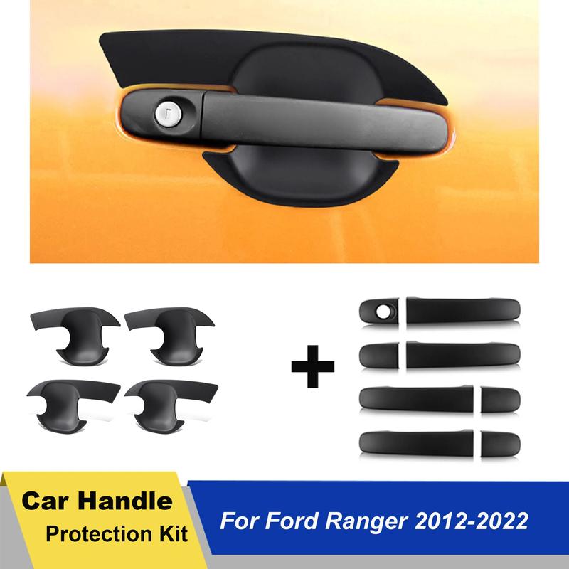 Door Handles Bowl erts Cover Protector Door Handle Cover for Ford Ranger 2012- T6 T7 SPORT XL XLT XLS  Wildtrak Limited