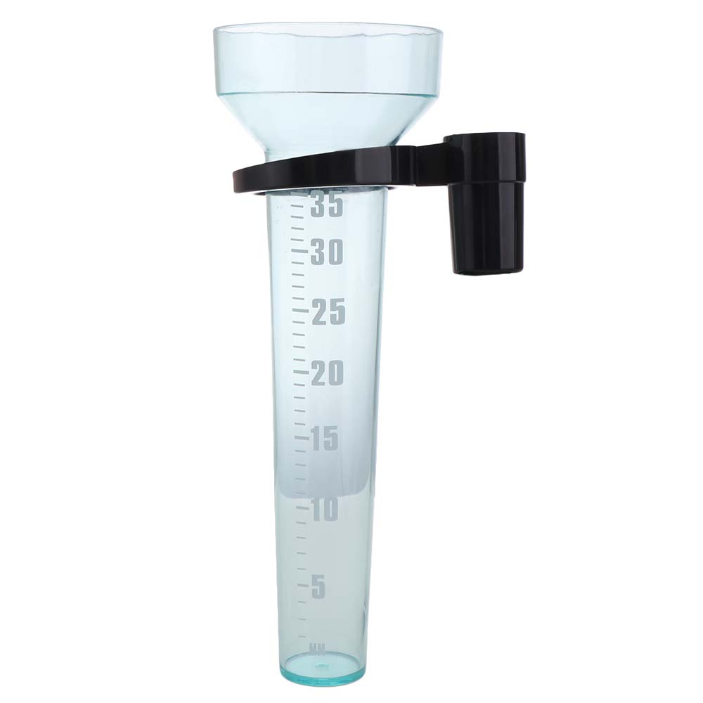 Plastic Rain Gauge Cup Transparent Rain Measurement Tool Collect Rainwater