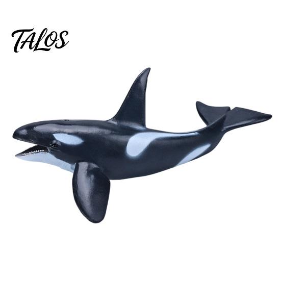 Kleinkinder Haifischspielzeug Simuliertes Meeresleben Modell, Realistischer Wal Delfin Figur, PVC Meerestier Modell Pädagogisch für Jungen Mädchen