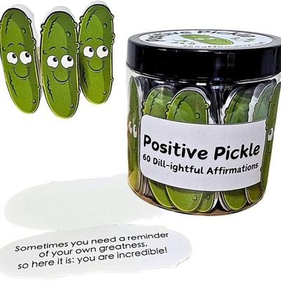With Jar Emotional Support Cards 30/60 Sheets Positive Affirmations Cards