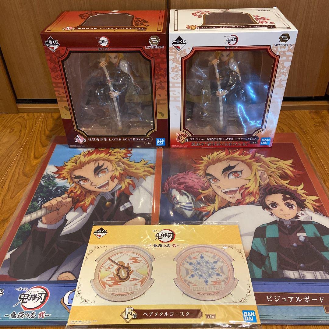 

Ichiban Kuji Demon Will Rengoku Anjuro Набор подставок для фигурок Slayer s