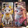 Phone Case Cover for Xiaomi Poco F7 F6 F5 F4 F3 X7 X6 X5 X4 X3 NFC M4 C51 C55 GT Pro 5G Soft TPU Cute Little Lamb Angel Sheep