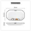 Creative Ceramic Fish Plate for Home - Perfect for Steamed Fish, Dumplings, & Vegetables