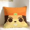 PA-PaRappa The Rapper Game Pillow Case Print Pillow Cover Kawaii Cushion Cover For Sofa Bedroom Home Decor