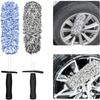 Non-Slip Car Wheels Brush Long Handle Wheel Details Cleaning Tool Plush Cleaning Brushs