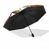 1pc B-Benfica Umbrella, Sun Protection, And UV Shielding. It Has Eight Sturdy Ribs for Outdoor Use And Perfect As a Holiday Gift