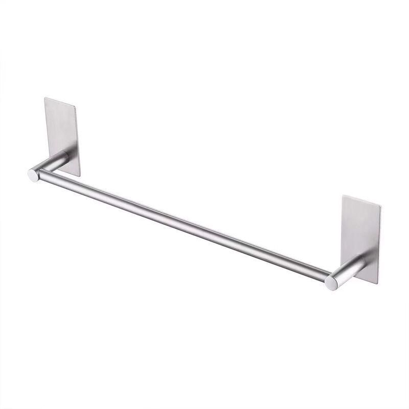 cmaos Stainless Steel Towel Bar & Shelf Set, No-Drill