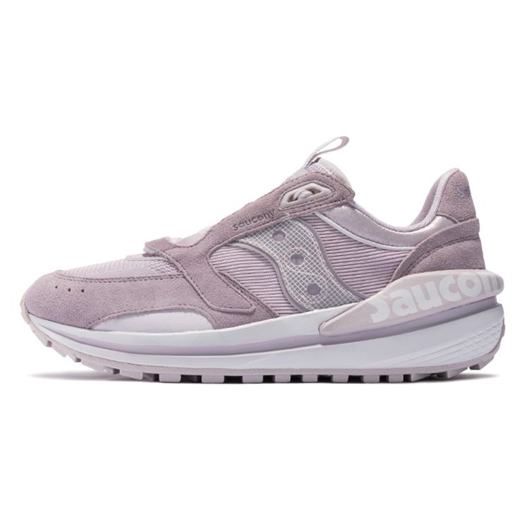 Saucony Jazz Classic Retro Fabric Cushioning Non-Slip Durable Breathable Low-Top Running Shoes Women sneaker Pink S69003-3