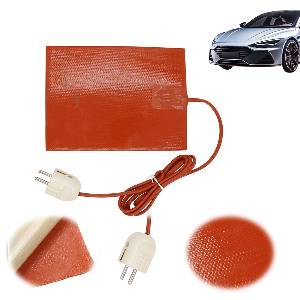 90x130mm Oil Pan Heater Pad - Universal Anti-Freeze & Anti-Condensation Heating Plate For Engine Warmth