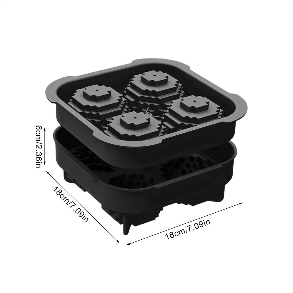 Ball Ice Mold 3D Silicone Ice Tray In Ball Shapes Safe Mold Easy Release Design For Chocolate Vanilla Sauce Pudding Juice Fruit