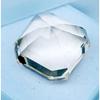 Beautiful Natural Light Yellow Sapphire 14+ Ct Asscher Cut Certified Gemstone