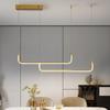Modern Pendant Lights Kitchen Dining Room Decor U-shape LED Lights Bedroom Study Living Simple Hanging Lamp Lighting Fixtures