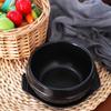 Heat-resistant Korean Stone Pot with Tray Ceramic Soup Pot Stew Pot Stew Pots  Ramen