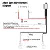 Angel Eyes  Rings LED or CCFL W/ Fade-on Fade-off Features Relay Wiring Harness Kit For BMW E46 E36 E38 E39 E90 E91 E60 E61