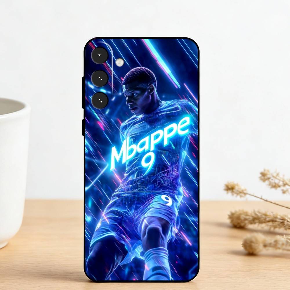 F-Football Star K-Kylian Mbappé    Phone Case For Samsung Galaxy A73,A72,A71,A70,A53,A52,A51,Others Soft Black Cover
