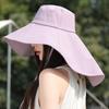 Sun protection bucket hat women's summer outdoor UV protection sun hat big brim sun hat neck protection shawl sun protection hat