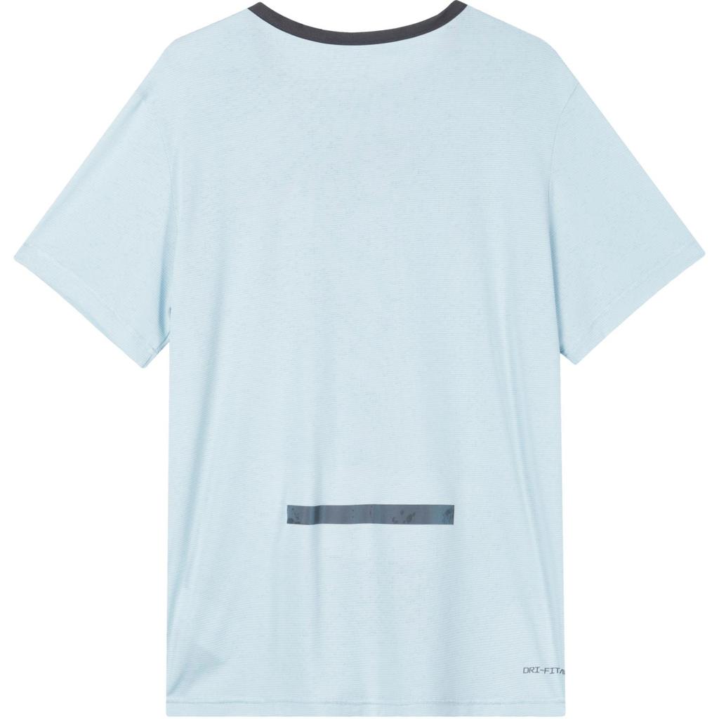 Nike Męska koszulka z krótkim rękawem i nadrukiem, kolekcja Run Division, technologia Dri-Fit Adv, okrągły dekolt, kolor niebieski DV9296-011