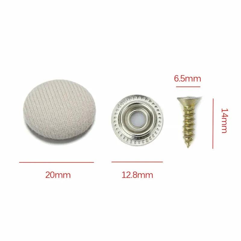 60 Pcs Car Roof Fasteners Roof Cloth Fall Off Repair Buckle Roof Cloth Drooping Fixed Buckle Car Interior Ceiling Flannel