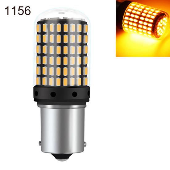 2 stk Canbus 1156/7440 3014 144SMD LED-blinklys for bil Bremselampe