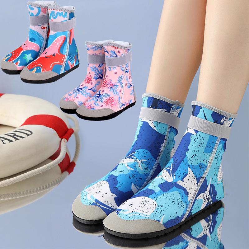 Unisex High-Top Beach Shoes: Swim, Dive, Snorkel & Tide Pool Shoes for Kids & Adults