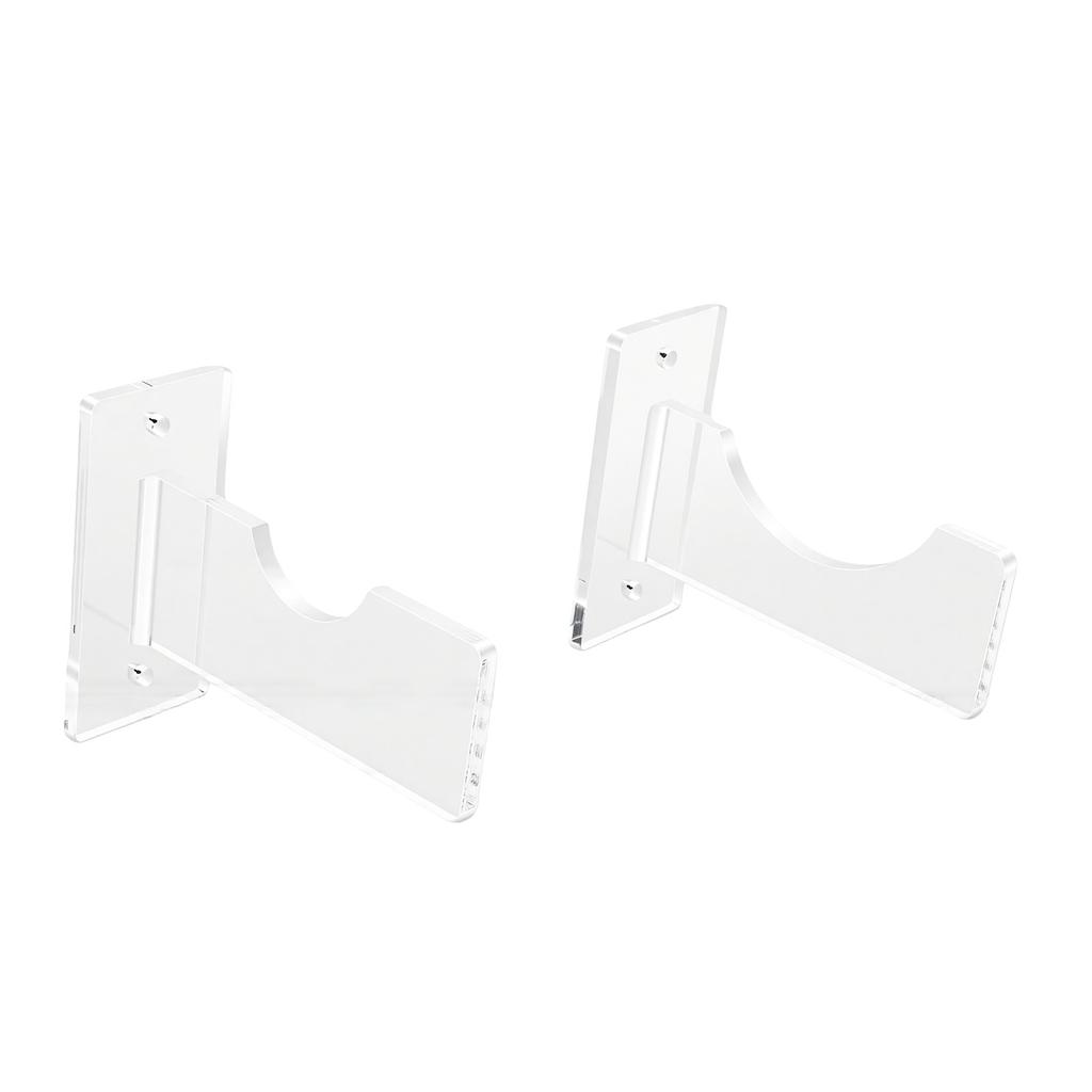 Baseball Bat Bracket Wall Mount Acrylic Soft Liner Easy Installation Baseball Bat Display Holder