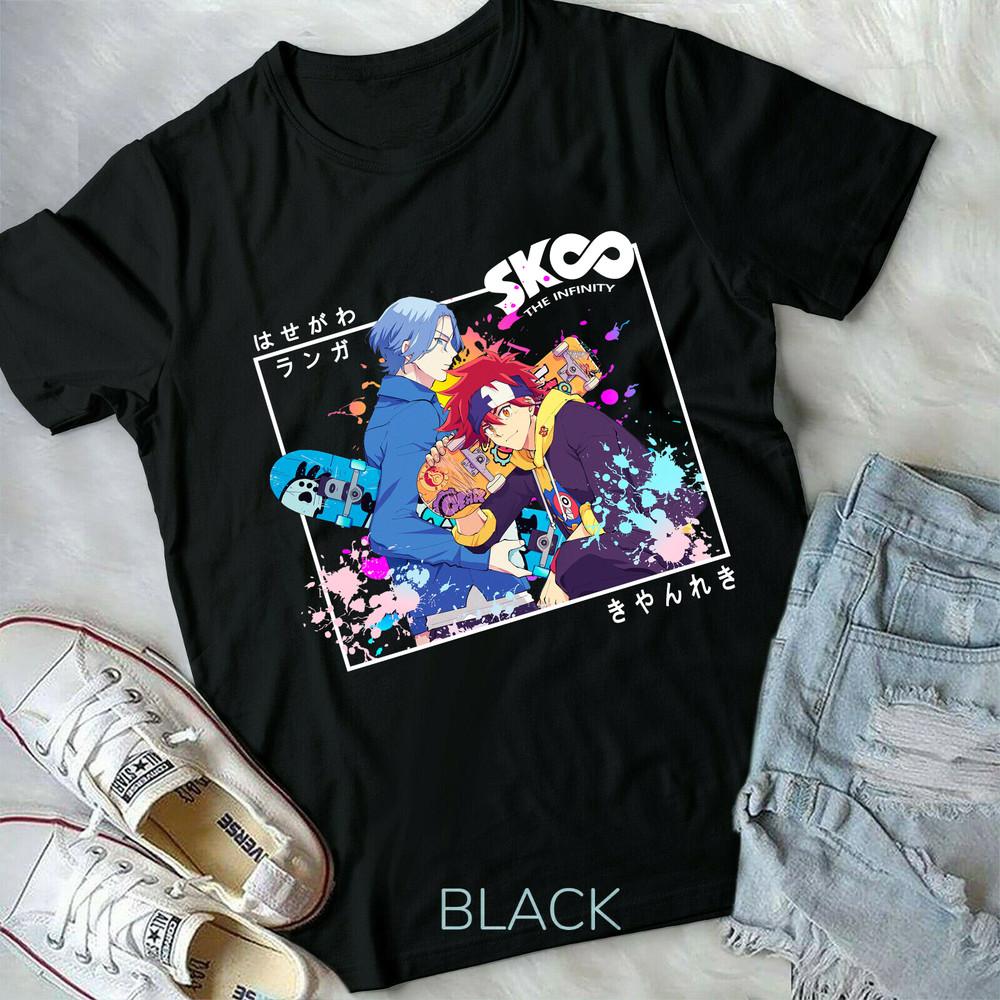 

SK8 The Infinity, Langa and Reki,skateboard,8 colors new 2022 Unisex t-shirt 3XL