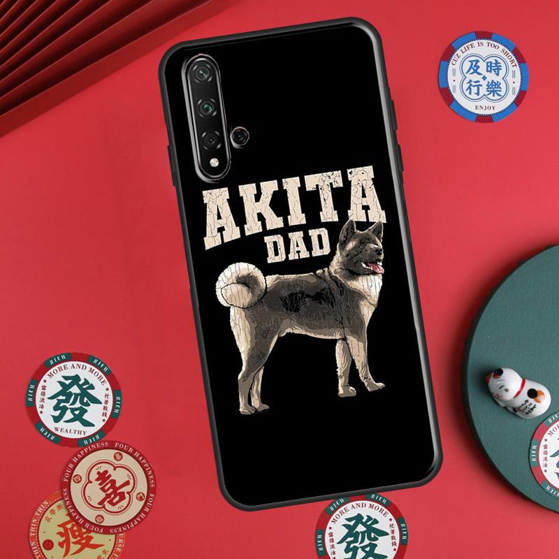 Animal Cartoon Akita Dog For Huawei P60 Pro P30 P40 Lite Nova Y61 Y91 Y90 Y70 Y60 Y72 12s 12i 11i 7i 8i 9 10 SE Case