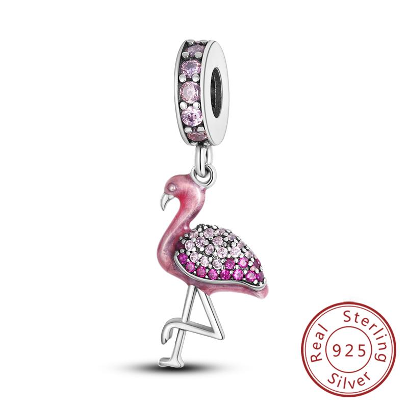 Original Charms Beads Pendan Copper Firefly Bee Butterfly Hummingbird Charm For Bracelets Charm Women Jewelry Gift