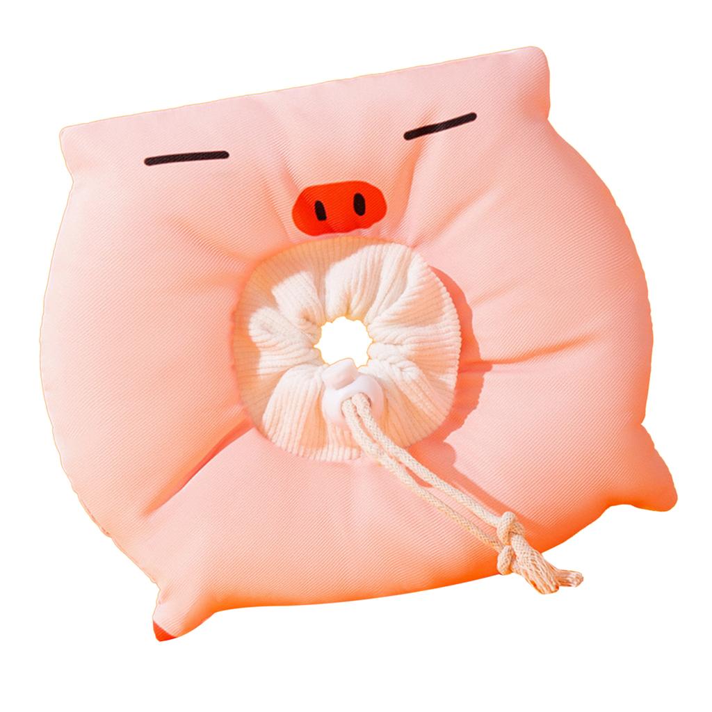 Cat Surgery Recovery Collar Cute Animal Shape Prevent Lick Bite Protective Adjustable Cat Cone Collar for Kitten Puppy