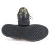 Excellent LOUIS VUITTON Low cut sneakers Luxembourg black leather 8.5 1A9JD4 Used