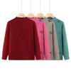 Hodo Women's Mid-Aged Winter Semi-High Collar Knit Sweater