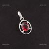 Oval Pink Rubellite Stone 925 Sterling Silver Mothers Gift Boho Pendant Jewelry PP-6-12