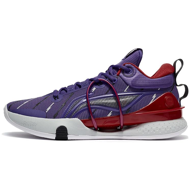 

Li Ning Speed 8 Basketball Shoes Men s Low top Ultraviolet ABAR071-3 47.5