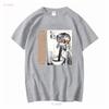 Carter USM T-shirt Sheriff Fat Unisex vintage Lavata Casual Comoda moda Elasticizzato uomo Leggermente Top Per l'uso quotidiano