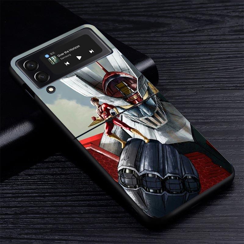 Manga Mazinger Z Anime Z Flip 7 Phnoe Case For Samsung Z Flip 6 5 4 3 5G Galaxy ZFlip7 ZFlip4 ZFlip5 ZFlip6 ZFlip3 Phone Cover 4