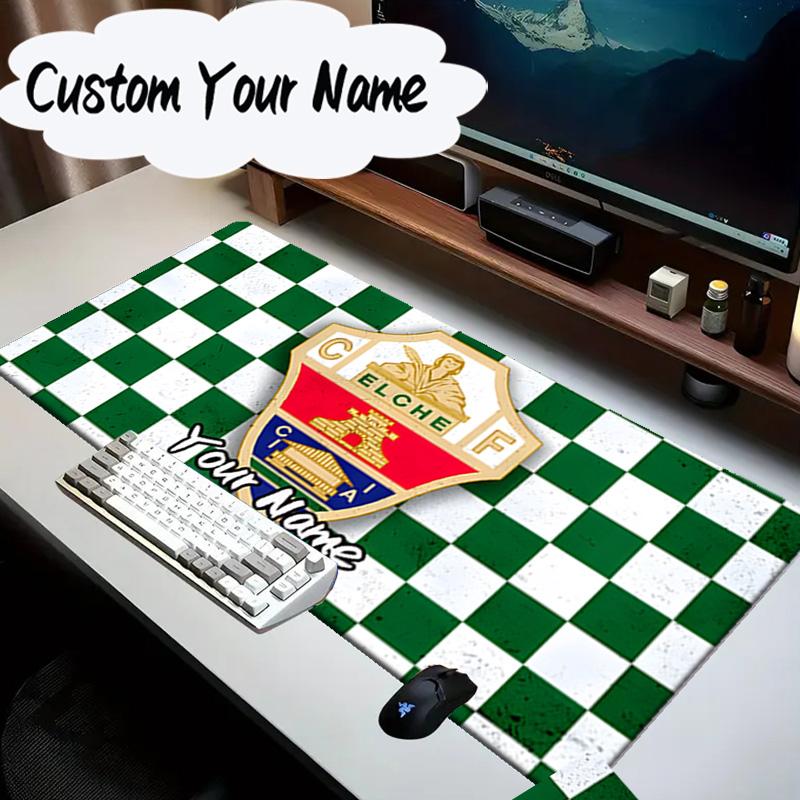 Custom Name Mouse pad Elche Symbol Mouse Pad Desk Mat, Non-Slip Rubber Backer Pad For Computer Notebook Gaming Mouse Pad Birthday Gift