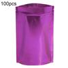 100Pcs 7x10cm Aluminum Foil Waterproof Resealable Pouch Seal Packaging Bags