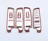 Famous Door Window Button Switch Cover Garnish Fiber for Forester SK Series 2018 and Car (Carbon Pattern) (5th Generation, Later)