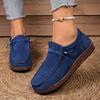 Women's New Large Size Women's Single Shoes New European and American Flat Women's Shoes One Step Casual Sports Shoes