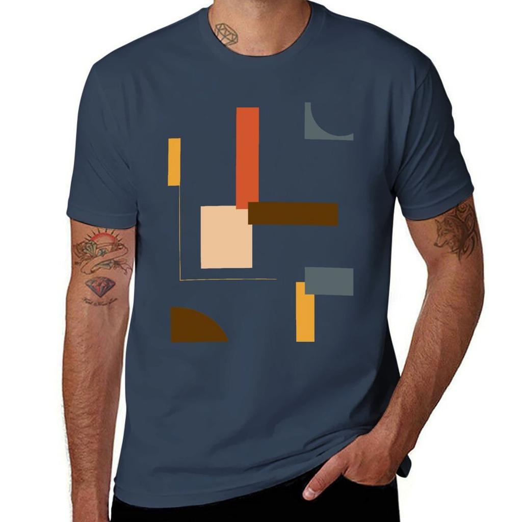 Bauhaus 7 T-Shirt Lässig Locker Kurzarm T-Shirt Für Unisex T-Shirt