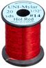 TIEMCO Fly Material UNI Mylar Holo Red #14 1/32
