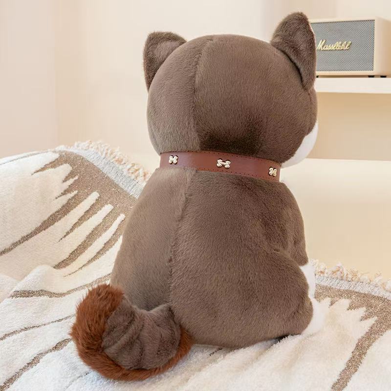 25/35cm Glückshund Puppe Stofftier Plüschtier Handgemachte Puppe Cartoon Anime Niedliches Kissen Kissen Lustiges Kindergeburtstagsgeschenk Puppe